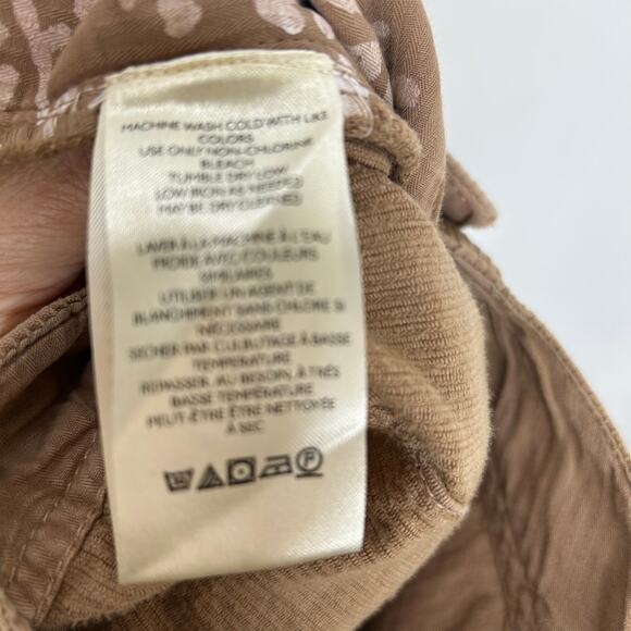 We the Free Osaka barrel corduroy pants tan size 29 ankle - Picture 8 of 9